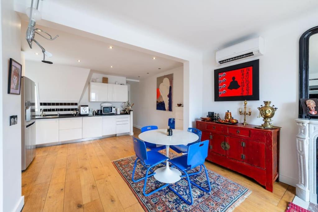 Appartement Vue Tour Eiffel Paris Ngoại thất bức ảnh