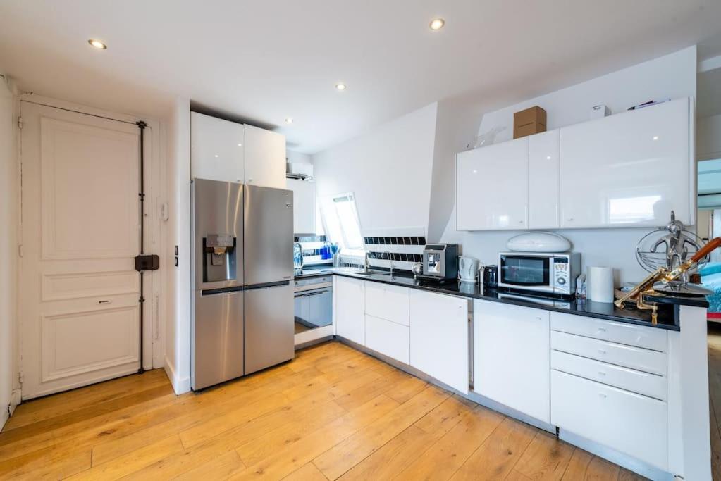 Appartement Vue Tour Eiffel Paris Ngoại thất bức ảnh
